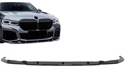 Produktbild von Stoßstange Spoilerlippe für BMW 7er G11 G12 LCI M Sport 02.2019+ Glänzend schwarz.
