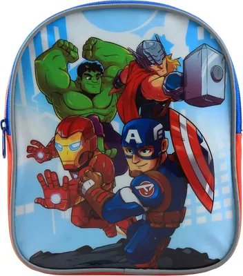 Produktbild von Marvel - Rucksack - Kinder - Hulk - Captain America - Kinderrucksack - Avengers