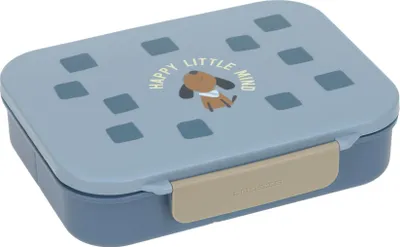Produktbild von Lässig Brotdose Kinder - Bento Lunchbox Pattern Party, Blau