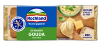 Obrázek produktu pro Tavený sýr Gouda Hochland v plátcích 90 g