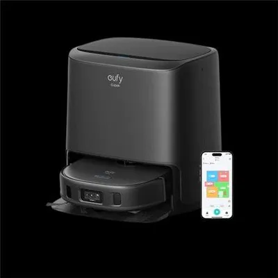 Immagine prodotto di Eufy RoboVac X9 Pro ACS, robot aspirapolvere e lavapavimenti in nero, 56 dB e filtro HEPA