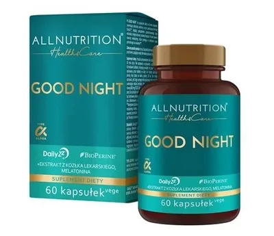 Produktbild von Allnutrition Health & Care Good Night, 60 kapsułek