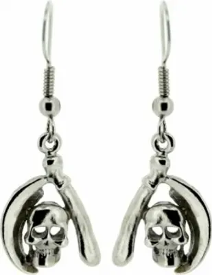 Produktbild von Ohrringe Sensenmann Ohrhänger Sensenmann Ohranhänger Sensenmann earrings Reaper