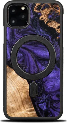 Produktbild von Bewood Unique Case für iPhone 11 Pro Max - Violett mit MagSafe
