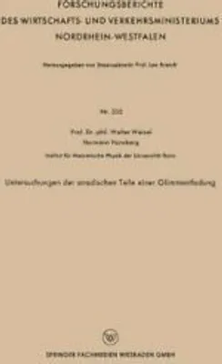 Obrázok produktu pre Untersuchungen der anodischen Teile einer Glimmentladung
