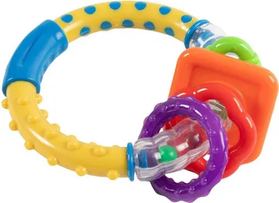 Immagine prodotto di Anello da dentizione per bambini, masticabile, materiale atossico, superficie morbida e facile da afferrare