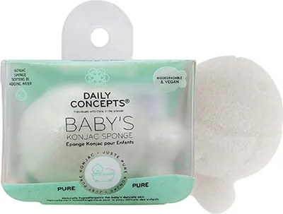 Image de Daily Concepts Baby's Pure Konjac Sponge Eponge de bain pour bébé