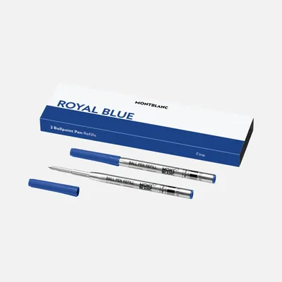 Produktbild von Kugelschreibermine - F 2 Minen royal blue.
