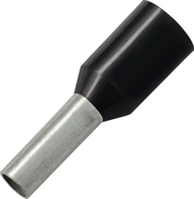 Produktbild von Aderendhülse 6x12/20 mit Kragen schwarz