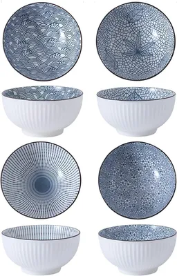 Productafbeelding van Mueslikom porselein, set van 4, 12 cm