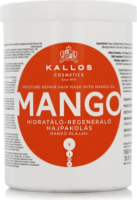 Produktbild von Kallos Mango Moisture Repair Hair Mask 1000 ml