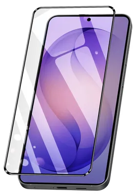 Image de Amorus, protection d'écran en verre 2.5D résistante aux chocs et aux rayures pour Galaxy S26 Ultra, noir transparent
