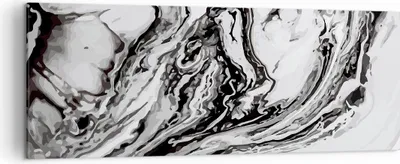 Produktbild von Bild auf Leinwand - Leinwandbild - Abstraktion modern - 140x50cm - Wand Bild - Wanddeko - Leinwanddruck - Bilder - Kunstdruck - Wanddekoration - Leinwand bilder - Wandkunst - AB140x50-4083