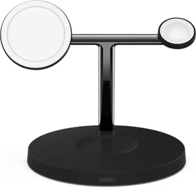 Produktbild von Belkin WIZ017vfBK, Drinnen, AC, Kabelloses Aufladen, Schwarz