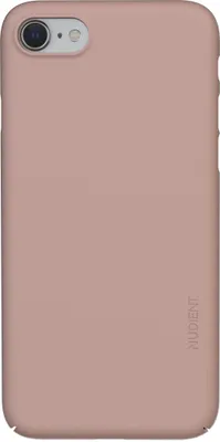 Productafbeelding van Nudient Thin Precise Backcover hoesje voor iPhone SE (2020) - Hard kunststof Dusty Pink Roze
