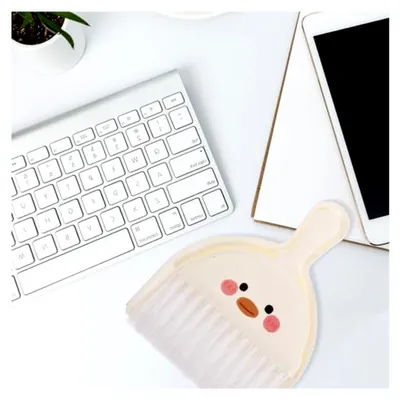 Produktbild von Kompaktes Set aus Mini-Handfeger und Kehrschaufel für Büro, Haushalt und Küche