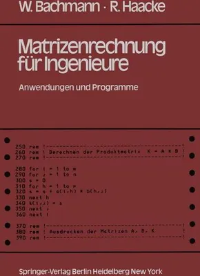 Produktbild von Matrizenrechnung für Ingenieure