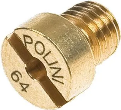 Obrázok produktu pre Hlavná tryska karburátora Polini 5mm pre karburátor Dellorto - 74