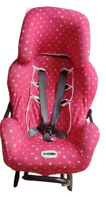 Image de Housse de protection Moon-bébé compatible avec les modèles Klippan Kiss 2 et KLIPPAN Plus (rose)