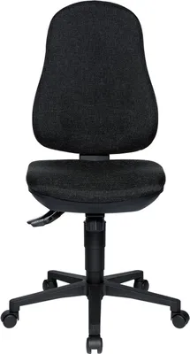 Produktbild von Drehstuhl Support SY - anthrazit ohne Armlehnen weiche Rollen.