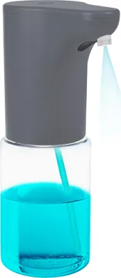 Image de Distributeur automatique de savon Promedix pour savons liquides, liquides désinfectants, 300ml, 4xAA, gris, PR-540 GR