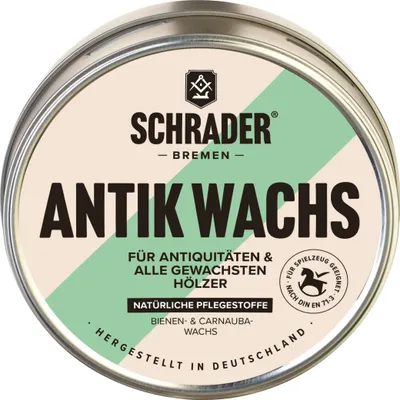 Produktbild von Schrader Antikwachs - Pflegemittel für Holzoberflächen- Inhalt 200ml, S0620001