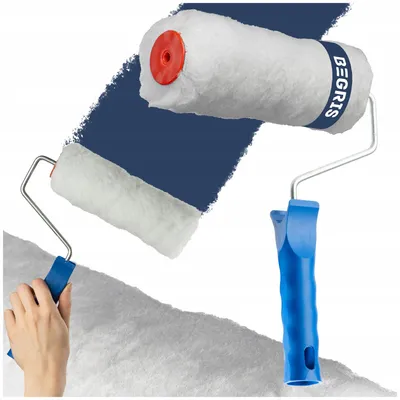 Produktbild von Begris Universal-Fellwalze mit Griff 18 cm