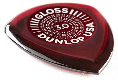 Produktbild von JIM DUNLOP Plektrum 3 Stück 3,00mm Rot Flow Gloss Gitarren Zubehör