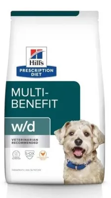 Zdjęcie produktu dla Dieta HILL'S Prescription Diet w/d do zarządzania trawieniem, wagą i cukrzycą - suchy pokarm dla psów - 10 kg