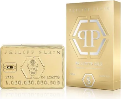 Imagen del producto de Philipp Plein No Limits Gold, Eau de Parfum, spray, 90 ml