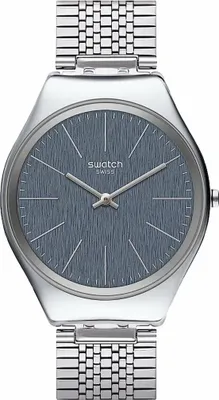 Produktbild von Swatch Armbanduhr SYXS122GG, Edelstahlgehäuse, hellblau, verstellbares Armband