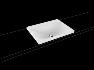 Produktbild von Kaldewei 903907203665 Aufs.-WT SILENIO Mod.3040, 600 x 460,