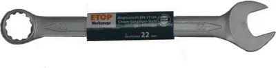 Produktbild von E-Top Ring-Maulschlüssel 22 mm DIN3113A