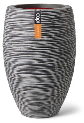 Immagine prodotto di Capi Europe - Gefäß elegante deluxe Rib NL - Anthrazit - 55x85 - KOFZ1132