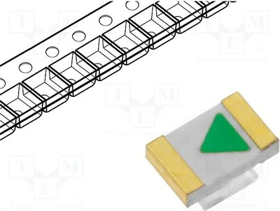 Produktbild von 5x Fototransistor 30V 940nm 120° 0805  Linse: transparent KP-2012P3C Fototransisto