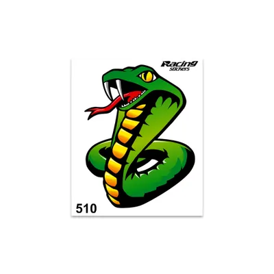 Image de Autocollant Cobra 10x12cm