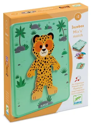 Obrázok produktu pre Magnetická hra Djeco: Mix'n'Match