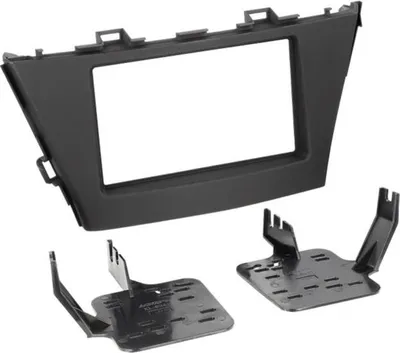 Image de Adaptateur de façade 2-DIN pour Toyota Prius V 2012-> > noir