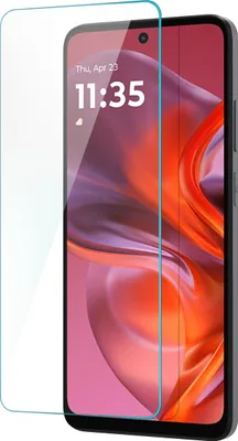 Produktbild von Schutzfolie Motorola Moto E15 - Panzerglas - Cazy - Transparant