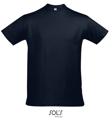 Image de SOLs 11500 | Imperial T-Shirt Hommes Unie - Couleur : Navy - Taille : L