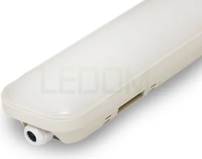 Obrázok produktu pre 18W 60cm LED svetlo odolné voči vlhkosti Slim IP65 Vodotesné Neutrálne biele 1500lm Difúzne svetlo Svietidlo pre vonkajšie a vnútorné použitie