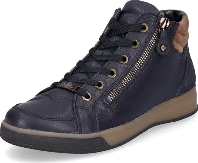 Zdjęcie produktu dla Ara Ladies Leather Sneaker niebieski 9