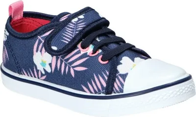 Produktbild von AMERICAN CLUB TEN141 Kinder-Sneaker mit Klettverschluss, Kinderschuhe, Ledereinsatz Marineblaue 27
