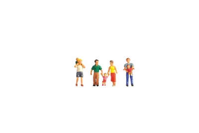 Produktbild von NOCH Eltern & Kinder, HO (1:87), Mehrfarbig