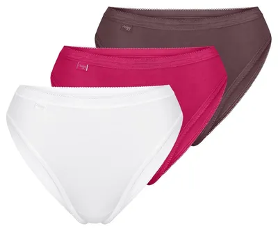 Produktbild von sloggi 3er Pack Basic+ Tai Slip Bequemer Schnitt, Perfekter Sitz, Angenehm auf der Haut