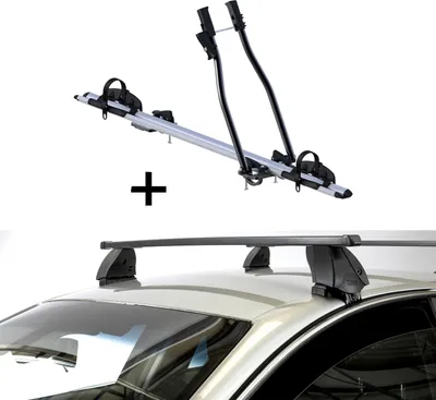 Produktbild von Fahrradträger SAGITTAR + Dachträger K1 MEDIUM kompatibel mit für Audi A3 (8V) Sedan (4Türer) ab 13