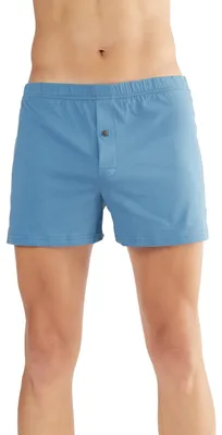 Produktbild von Bio-Baumwoll-Boxershorts mit Holzknopf - 3er Pack