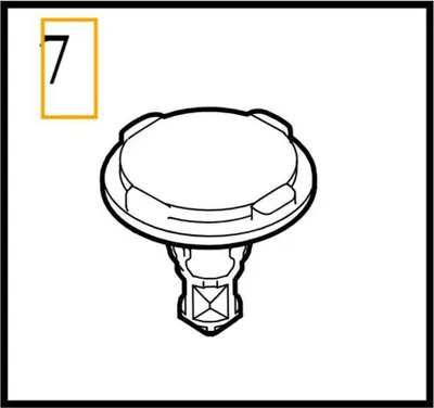 Immagine prodotto di VOLVO EX30 clip per soglia porta 8mm copertura paraurti OE