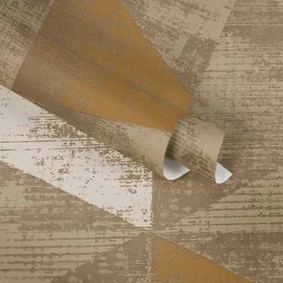 Produktbild von A.S. Creation Geo Effect | 383536 | Vliestapete 3D-Optik | 0.53 m x 10.05 m | Gold