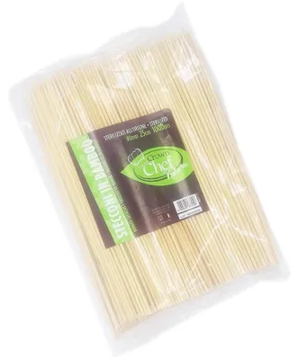 Bambusstäbe 1000 Stück, 25 cm, Ø 3 mm, biologisch abbaubar